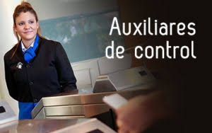 Auxiliar de control en un punto de acceso con torno